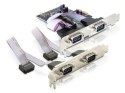 Delock Karta PCI-Express->4xCOM(9Pin)