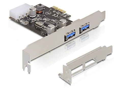 Delock Karta PCI Express -> USB 3.0 2-port