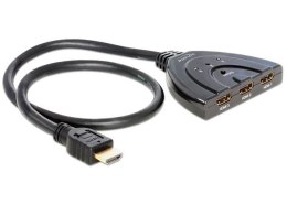 Delock Przełącznik na 3 Urządzenia (3xHDMI) Dwukierunkowy