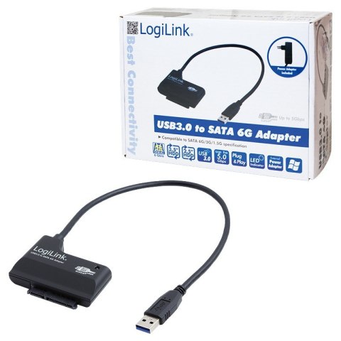 LogiLink Adapter USB 3.0 SATA3 do HDD/SDD 2,5/3,5"