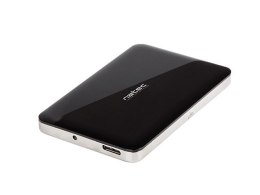 NATEC Kieszeń zewnętrzna HDD sata OYSTER 2 2,5'' USB 3.0 Aluminium Czarny