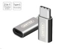 Unitek Adapter USB TYP-C do microUSB; Y-A027AGY