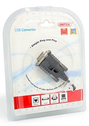 Unitek Adapter USB do Serial ; Y-108