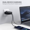 AUKEY PA-D3 ładowarka sieciowa 2xUSB Power Delivery (1xUSB A+1xUSB C) 60W 5.4A