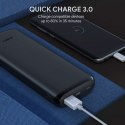 AUKEY PB-Y23 Black ultraszybki Power Bank | 20000 mAh | 4xUSB | Quick Charge 3.0 | Power Delivery | Kabel USB-C | Etui