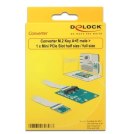 Delock Adapter M.2 KEY A+E 59PIN(M)->MINI PCIE