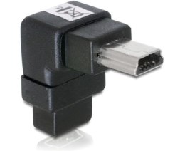 Delock Adapter USB MINI(M) -USB MINI(F) Kątowy