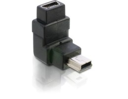 Delock Adapter USB MINI(M) -> USB MINI(F) kątowy