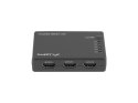 LANBERG Switch video 5 x HDMI + port micro USB Czarny