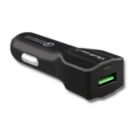 Qoltec Ładowarka samochodowa 12-24V 18W 5V 3A USB Quick Charge 3.0