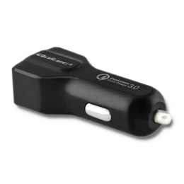 Qoltec Ładowarka samochodowa 12-24V 18W 5V 3A USB Quick Charge 3.0