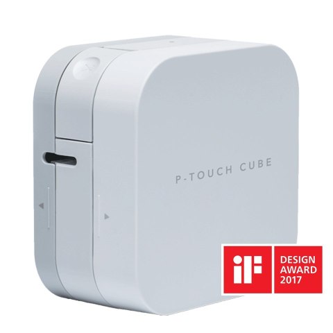 P-TOUCH CUBE LABEL PRINTER/TZE 3.5-12MM