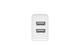 UNITEK ŁADOWARKA 2X USB-A, 12W, BIAŁA, P1113A-EU