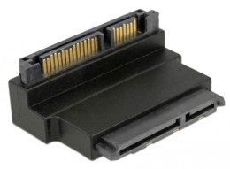 Delock Adapter SATA 22 PIN M/F Kątowy 90