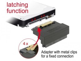 Delock Adapter SATA 22 PIN M/F Kątowy 90