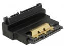 Delock Adapter SATA 22 PIN M/F Kątowy 90"