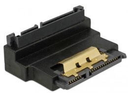 Delock Adapter SATA 22 PIN M/F Kątowy 90