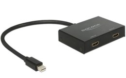 Delock Splitter Video Displayport mini 1.2 -> 2x HDMI 4K