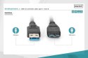 Digitus Kabel połączeniowy USB 3.1 Gen.1 SuperSpeed 5Gbps Typ USB A/microUSB B M/M 1m Czarny