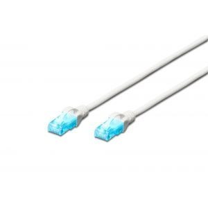 Digitus Patch cord U/UTP kat.5e PVC 10m Biały