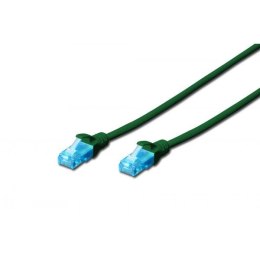 Digitus Patch cord U/UTP kat.5e PVC 7m Zielony