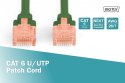 Digitus Patch cord U/UTP kat.6 PVC 3m Zielony