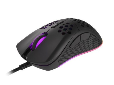 NATEC Mysz Genesis Krypton 555 8000DPI podświetlenie RGB Czarna