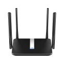 Cudy LT500D router bezprzewodowy Fast Ethernet Dual-band (2.4 GHz/5 GHz) 4G Czarny