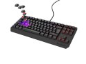 KLAWIATURA DLA GRACZY GENESIS THOR 230 TKL DE RGB MECHANICZNA OUTEMU RED CZARNA HOT SWAP