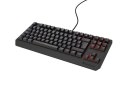 KLAWIATURA DLA GRACZY GENESIS THOR 230 TKL ES RGB MECHANICZNA OUTEMU RED CZARNA HOT SWAP