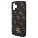 Etui Guess New 4G Triangle na iPhone 16 6.1" - czarne