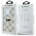 Etui Karl Lagerfeld IML Karl Head Electroplated na iPhone 16 Pro - przezroczyste