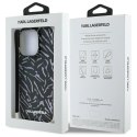 Etui Karl Lagerfeld Zebra With Cord na iPhone 16 Pro Max - fioletowe