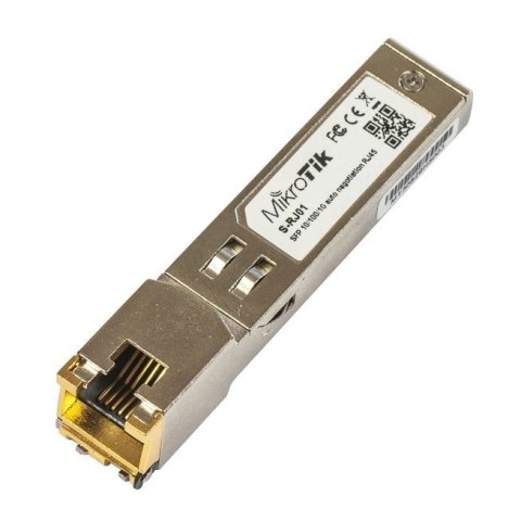 Wkładka SFP Mikrotik S-RJ01 1.25Gbps RJ45  100m