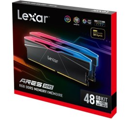 Lexar Pamięć do PC DDR5 ARES RGB 48GB(2*24GB)/8000 Black