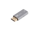 ADAPTER DISPLAYPORT(M)->HDMI(F) 8K SREBRNY LANBERG