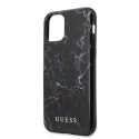 Guess GUHCN65PCUMABK iPhone 11 Pro Max czarny/black Marble