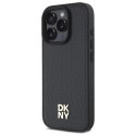 DKNY DKHMP16XPSHRPSK iPhone 16 Pro Max 6.9" hardcase czarny/black Repeat Pattern Stack Logo MagSafe