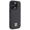 DKNY DKHMP16XPSHRPSK iPhone 16 Pro Max 6.9" hardcase czarny/black Repeat Pattern Stack Logo MagSafe