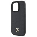 DKNY DKHMP16XPSHRPSK iPhone 16 Pro Max 6.9" hardcase czarny/black Repeat Pattern Stack Logo MagSafe