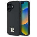 DKNY DKHMP16SPSHRPSK iPhone 16 6.1" hardcase czarny/black Repeat Pattern Stack Logo MagSafe