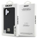 DKNY DKHMP16SPSHRPSK iPhone 16 6.1" hardcase czarny/black Repeat Pattern Stack Logo MagSafe