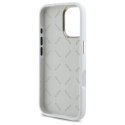 Guess GUHCP16SM4DGPH iPhone 16 6.1" biały/white hardcase Silicone Logo Strass 4G