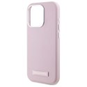 Karl Lagerfeld KLHMP15XPGMSRPP iPhone 15 Pro Max 6.7" różowy/pink hardcase FW Metal Plate MagSafe