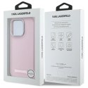 Karl Lagerfeld KLHMP15XPGMSRPP iPhone 15 Pro Max 6.7" różowy/pink hardcase FW Metal Plate MagSafe