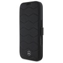 Mercedes MEHCP16X23RWRSK iPhone 16 Pro Max 6.9" czarny/black hardcase MB Waves Leather