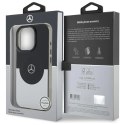 Mercedes MEHMP16L23HBIGK iPhone 16 Pro 6.3" czarny srebrny/black silver hardcase Doubel Layer BiColor MagSafe