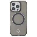 Mercedes MEHMP16L23HUOSK iPhone 16 Pro 6.3" czarny/black hardcase Silver Ring MagSafe