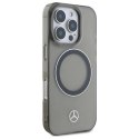 Mercedes MEHMP16L23HUOSK iPhone 16 Pro 6.3" czarny/black hardcase Silver Ring MagSafe