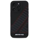 AMG AMHMP16L2SCFR iPhone 16 Pro 6.3" czarny/black hardcase Checkered Flag Pattern MagSafe